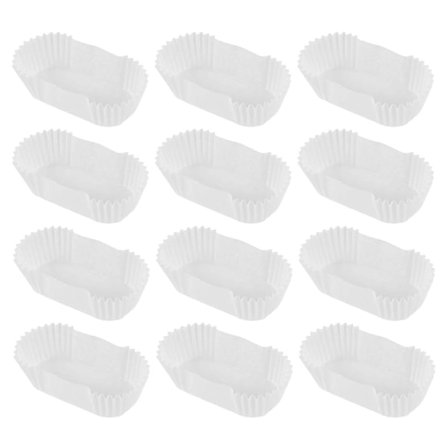 120 stk. Fedttætte Forme til Brød Straight Edge Bagepapir Non-Stick Kageforme Kage T