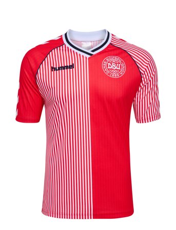Hummel Dbu 86 Replica Jersey S/S Kids - Red - 140