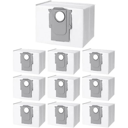 10 kpl pölynimuripussit lisävarusteet Xiaomi Roborock S8+/S8 Pro Ultra S7 MaxV Ultra/S7 Pro Ultra/Q7 robotti-imurille