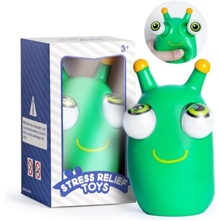 Øyne som popper ut - Klemmeleke for stressavlastning for barn, Kreative leker for barn over 3 år, Gave til jul og bursdag