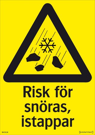Systemtext 343114 Skylt 210 x 297 mm, Skyltar & tillbehör