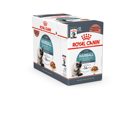 Royal Canin - Feline Wet Hairball Care Gravy 85 g x 12 stk - porsjonsposer - Katt - Kattefôr & kattemat - Våtfôr og våtmat - ZOO.no