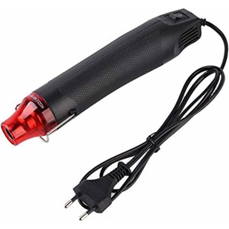 Mini varmepistol DIY termisk ark essentiel til DIY gummistempel konveks pulver