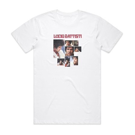 Lucio Battisti Lucio Battisti T-shirt Vit