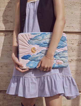 Maanesten Computer Sleeve 13" Moonshine Rose - Pink - ONE SIZE