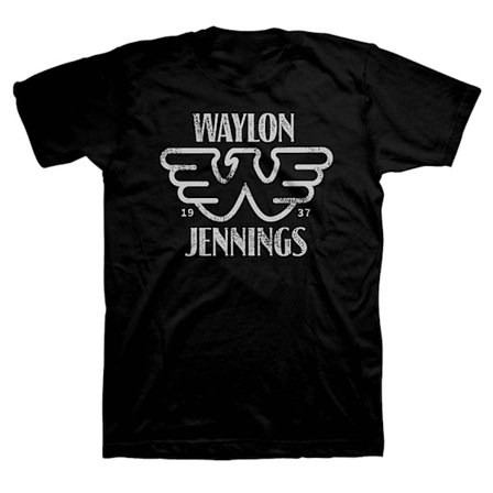 Waylon Jennings T-skjorte Waylon Jennings Etablert T-skjorte