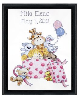 Stickpackung Bild Spielzeug Mädchen - Design Works Crafts