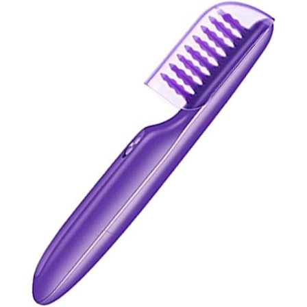 Elektrisk flokebørste for vått eller tørt hår med børstedeksel, voksne og barn