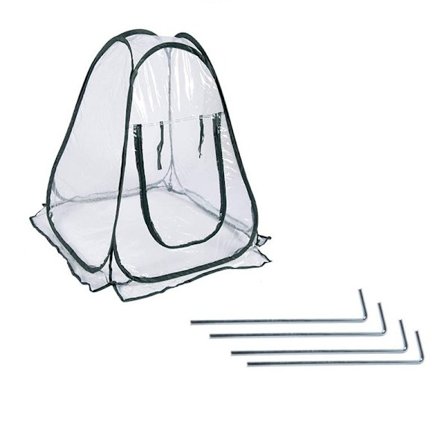 Mini Bærbar Pop-up Plante Drivhus, Solcelledrevet Planteveksttelt, Flo