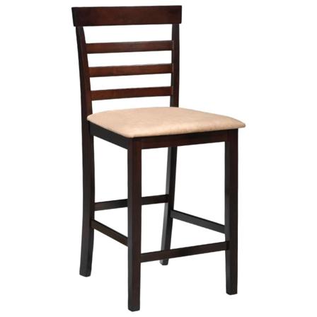 Vidaxl Barstolar 2 St Brun Tyg Brun