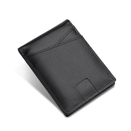 Wallet Men's Wallet Cowhide RFID Anti-Magnetic Card Holder (1 pc)