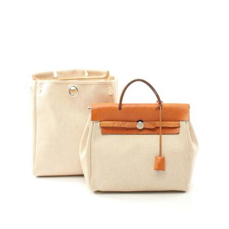 Hermès Vintage, Bags Bruin, Dames, Maat:ONE Size