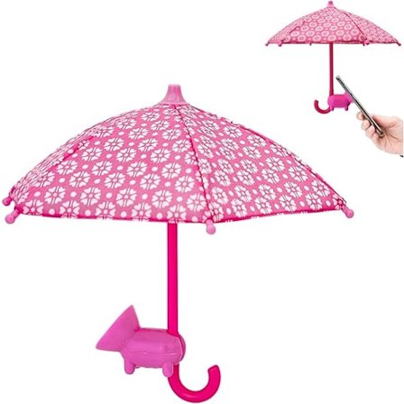 Söt Telefonparasoll Solskydd, 1 St Telefonparasoll Solskydd med Sugkopp
