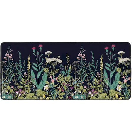 Pöytäalusta, XXL iso hiirimatto, laajennettu pelihiirimatto, naisten söpö pöytälevy, suuri toimistotarvikehiirimatto tietokoneen näppäimistöille ja 