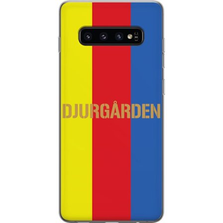 Samsung Galaxy S10 Läpinäkyvä kuori Djurgården