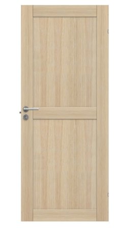 Swedoor Unique 02L Innerdörr vitpigmenterad ek 925x2040 mm, Dörrar