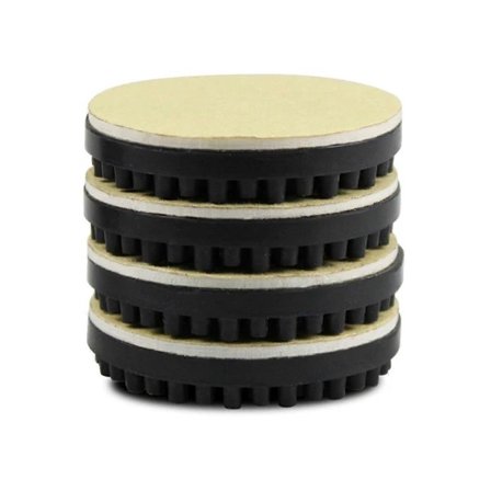 NA/4 kpl Vinyylilevysoittimen äänenvaimennus- ja vaimennuslevy, jalkojen tärinänvaimennus