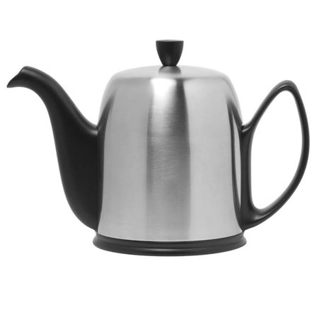 Degrenne paris tekanna 1,5 liter, svart/stål | Dukning & Servering > Tebryggare & Tekannor > Tekanna | Bagaren och Kocken