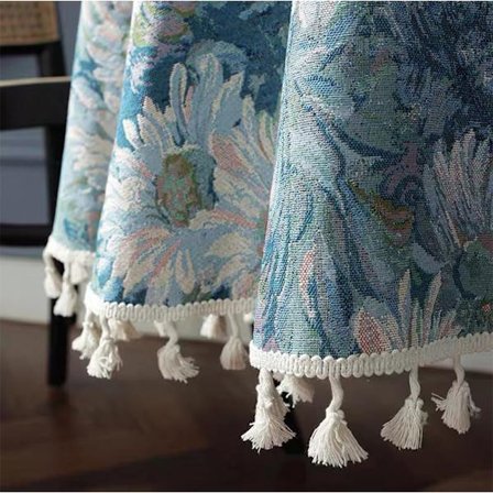 Maalaus Suorakulmainen Pöytäliina 140×200CM Pöytäliina Raskaan Kankaan Pöytäliina Pölytiivis Ryppyjä Kestävä Kotiin Keittiöön, Ruokailuun Ja Juhliin 