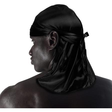 Silk Durag - Kevyt, mukava, hengittävä ja muodikas Durag-huivi - Durag Wave -lakki miehille ja naisille