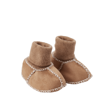 BabyMocs Cosy Mocs Ytterkläder Unisex Brun 6-12 mån