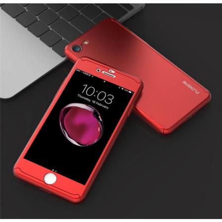 Praktiskt Skyddsfodral För Iphone 7 Plus (fram Och Bak) Guld Guld