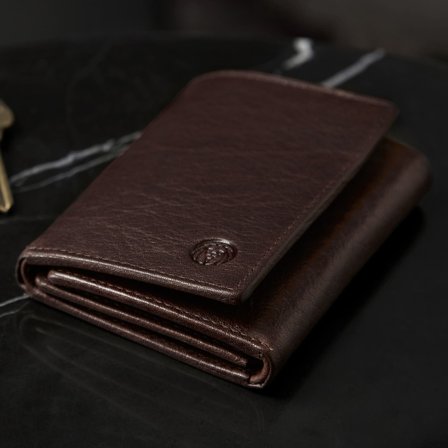 Montreal Maple Brown RFID Leather Wallet for Men - Wallets
