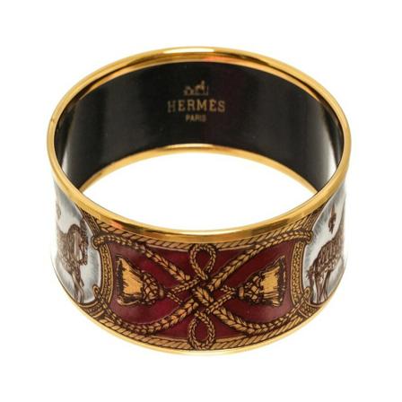 Hermès Vintage Pre-owned Jewellery brun, Dam Vintage Smycken, Dam, Storlek: ONE SIZE