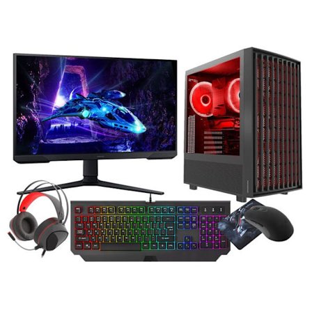 VIST Breeze PC Gaming Ryzen 7 8700F - RAM 32Go - RTX 5070 - SSD 1To M.2 - WIFI - LCD 24 180Hz - Windows 11 Pro
