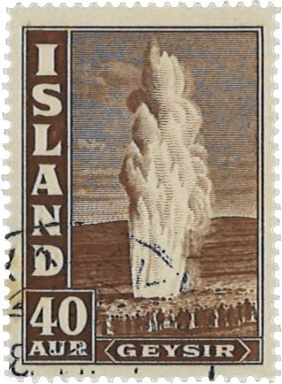 Island 1939 - AFA 197 - Stemplet
