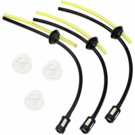 Universal brændstoffilter sæt brændstof slange led til buskrydder trimmer buskrydder hækkeklipper beskærer