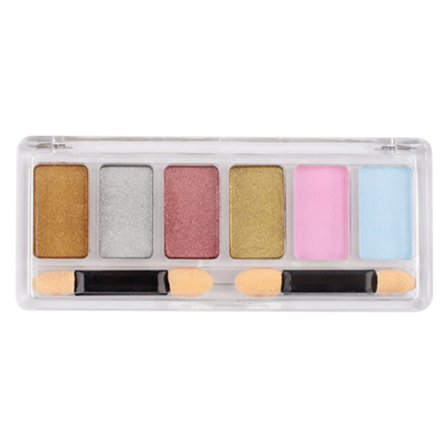 DIY-kynsipuuteri 6 väriä Glitter-koriste Ultrafine Nail Mirror Powder Pigment Manikyyriin 02