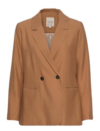 Nagapw Bz Blazers Double Breasted Blazers Brun Part Two