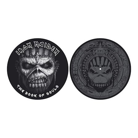 Iron Maiden Skivspelarmatta (2-pack) One Size Svart