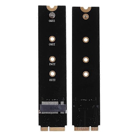 Kiintolevyn muuntokortti M.2 NVME SSD:lle, muuntokortti MacBook Air A1466 A1465:lle, helppokäyttöinen