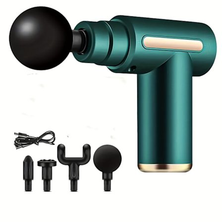 Tehokas ammattimainen iskuvasara kuntosali urheilu lihas syvä kudos fascia-ase tyyny selkä lihas syvä värähtely tasku hierontalaite ase 