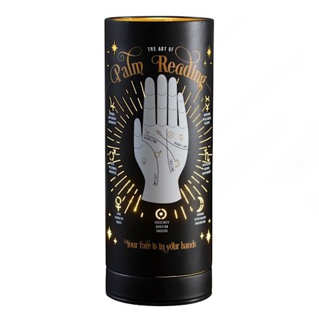 Something Different Palm Reading Aroma Lamp One Size Svart/Grå