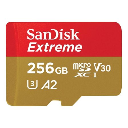 Muistikortti SanDisk Extreme microSDXC - 256GB - 256GB
