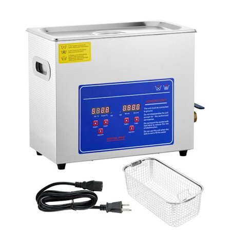 Ultrasonic Rengøringsmiddel-Duoku-6 L-Digital Timer og Opvarmning-Stål Inoxydable-40kHz