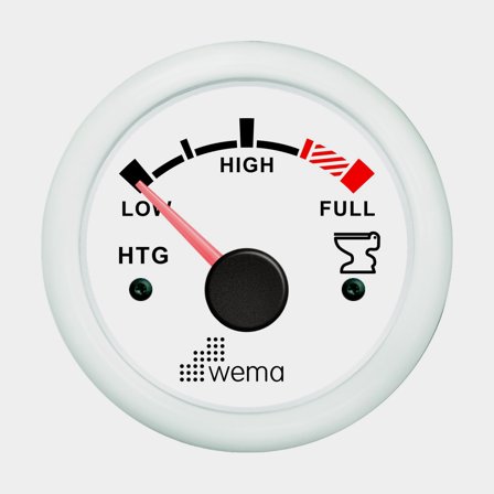 Septiktanksinstrument 240-30 ohm vit