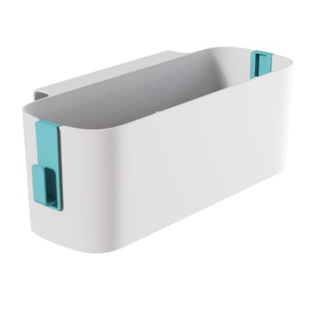 Hengende Oppbevaringskurv Sengesidebord Sengestativ Vesker Oppbevaringsholder for Oppbevaring Fjernkontroller Tablett Mobiltelefon Lading Seng Stue 