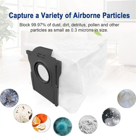 17 deler for X40 Ultra/S30 Pro robotstøvsuger, vaskbare reservedeler, rengjøringssett, hovedsidebørste