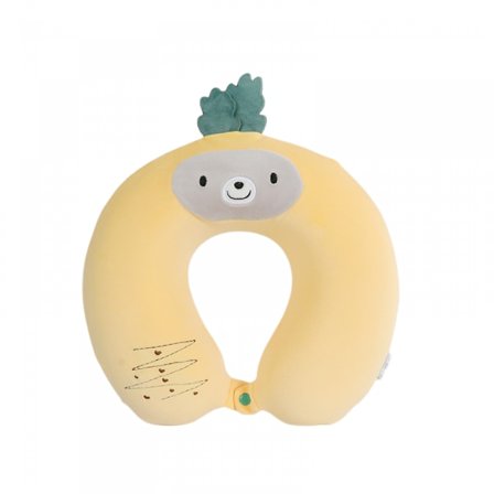 Nackkudde för barn, tonåringar - Reseaccessoarer för flygplan, bil, lutning - Nacke, haka, huvudstöd - Tvättbar