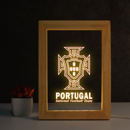 Qatar 2022 VM Fotoliste Lampe Fan Souvenir (Portugal)