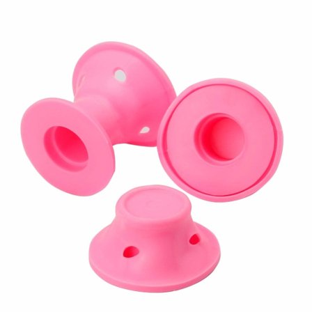 30 x Silikonhårrullar, enkel styling sov i hårcurlers