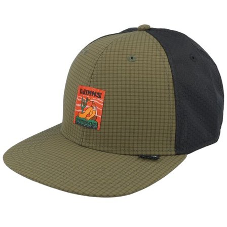 Djinns - Grön snapback Keps - Truefit Resting Man Olive/Black Snapback @ Hatstore