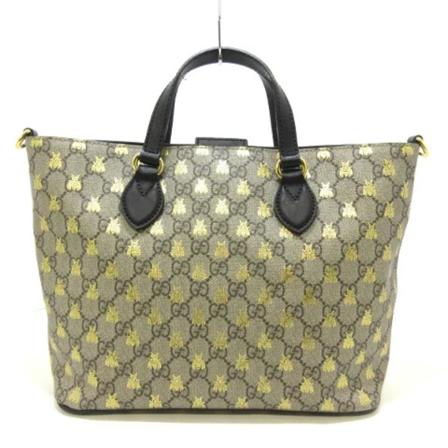 Gucci Vintage Pre-owned Stof totes Brun, Dame Vintage Tasker, Størrelse: ONE Size