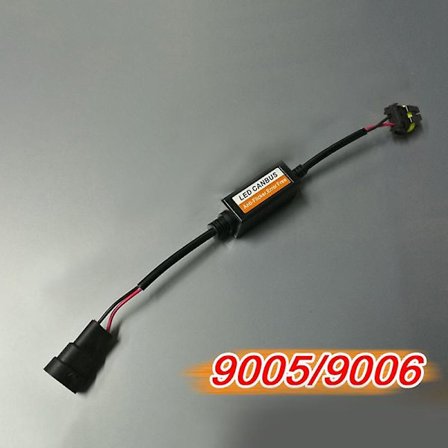 1kpl H1 H4 H7 9005 9006 9012 Led Canbus -dekooderiadapteri, välkkymisen estovalja, polttimot, vastus, varoitus