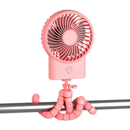 Octopus Fan Stroller Fan PINK