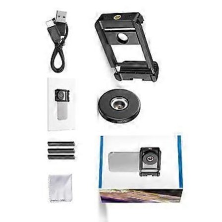 100X Digitaalinen mikroskooppilinssi puhelinsarjan mikroskoopille täyttövaloilla CPL-suodatin puhelinmikroskooppilinssin lisävaruste monivärinen